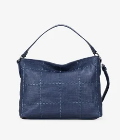 Bosanova Sacs Porté Épaule | Sac à bandoulière bleu avec fermeture éclair