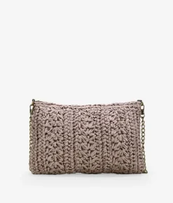 Bosanova Sacs À Bandoulière | Sacs Raphia Et Crochet | Sac à bandoulière en raphia marron