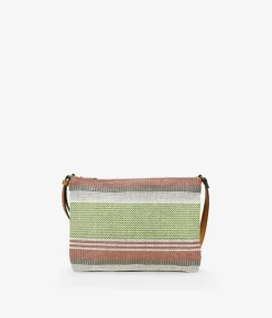 Bosanova Sacs À Bandoulière | Sacs Raphia Et Crochet | Sac à bandoulière en raphia vert