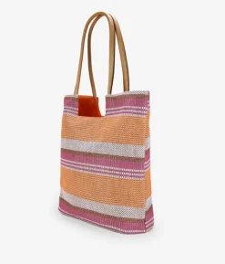 Bosanova Sacs Shopper | Sacs Raphia Et Crochet | Sac à bandoulière en raphia rose