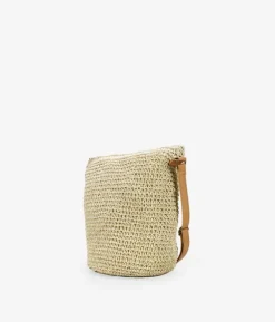 Bosanova Sacs À Bandoulière | Sacs Raphia Et Crochet | Sac à bandoulière en raphia beige