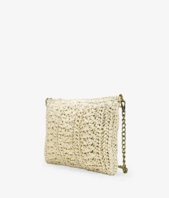 Bosanova Sacs À Bandoulière | Sacs Raphia Et Crochet | Sac à bandoulière en raphia beige