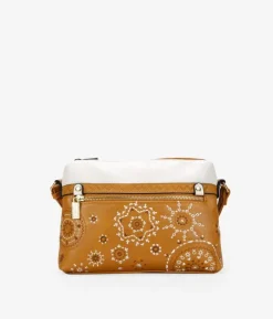 Bosanova Sacs À Bandoulière | Sac à bandoulière marron avec broderie