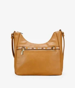 Bosanova Sacs À Bandoulière | Sac à bandoulière marron avec broderie
