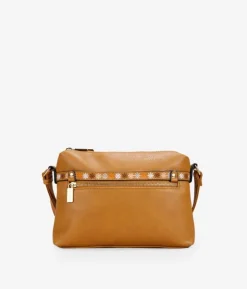 Bosanova Sacs À Bandoulière | Sac à bandoulière marron avec double fermeture éclair