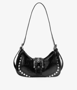 Bosanova Sacs Porté Épaule | Petits Sacs | Sac à bandoulière noir avec clous