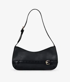 Bosanova Sacs Porté Épaule | Petits Sacs | Sac à bandoulière noir avec fermeture éclair
