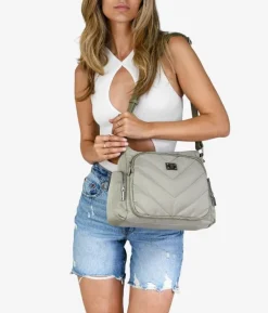 Bosanova Sacs À Bandoulière | Sac à bandoulière vert avec poches