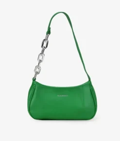 Bosanova Sacs Porté Épaule | Petits Sacs | Sac à bandoulière vert avec chaîne