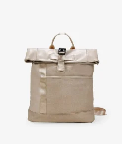 Bosanova Sacs À Dos | Sac à dos à rabat beige