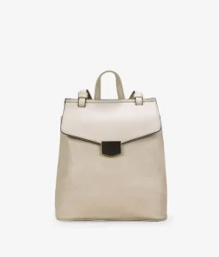 Bosanova Sacs À Dos | Sac à dos à rabat beige