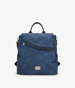 Bosanova Sacs À Dos | Sac à dos antivol bleu avec fermeture éclair