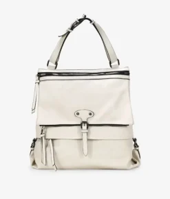 Bosanova Sacs À Dos | Sac à dos beige à rabat