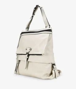 Bosanova Sacs À Dos | Sac à dos beige à rabat
