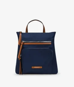 Bosanova Sacs À Dos | Sac à dos bleu avec fermetures éclair en métal