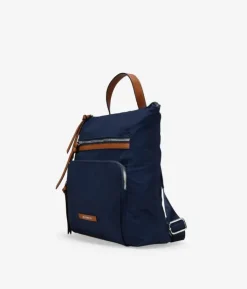 Bosanova Sacs À Dos | Sac à dos bleu avec fermetures éclair en métal