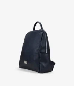 Bosanova Sacs À Dos | Sac à dos bleu avec fermeture éclair et poches latérales