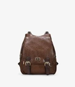 Bosanova Sacs À Dos | Sac à dos de sport marron à rabat et boucles
