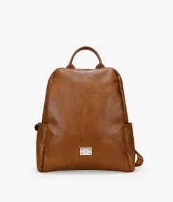 Bosanova Sacs À Dos | Sac à dos en cuir avec fermeture éclair et poches latérales