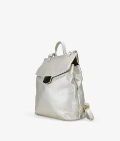 Bosanova Sacs À Dos | Sac à dos robe beige à rabat