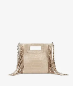 Bosanova Sacs À Bandoulière | Petits Sacs | Sac à main beige à franges