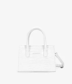 Bosanova Sacs À Bandoulière | Petits Sacs | Sac à main blanc avec fermeture éclair