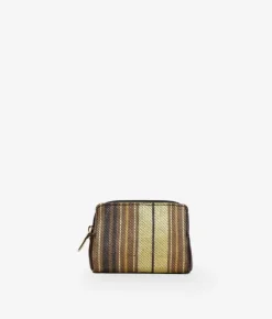 Femme Bosanova Porte-monnaie | Sac à main marron avec raphia