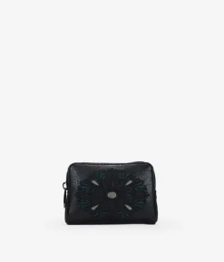Femme Bosanova Porte-monnaie | Sac à main noir avec broderie