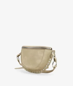 Bosanova Sacs À Bandoulière | Sacs Banane | Sac banane beige à clous ronds