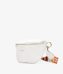 Bosanova Sacs Banane | Sac banane beige avec fermeture éclair et large poignée