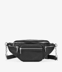 Bosanova Sacs Banane | Sac banane noir avec fermetures éclair