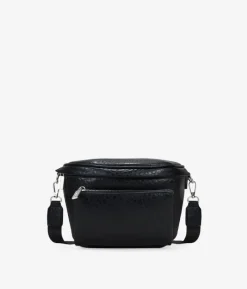 Bosanova Sacs Banane | Sac banane noir avec poche et fermeture éclair
