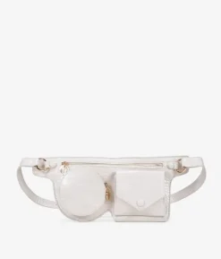 Bosanova Sacs Banane | Sac banane plat beige avec poches