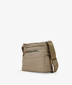 Bosanova Sacs À Bandoulière | Sac bandoulière à fermeture éclair marron clair