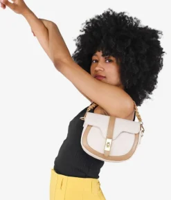 Bosanova Petits Sacs | Sac bandoulière beige à rabat