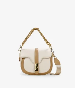 Bosanova Petits Sacs | Sac bandoulière beige à rabat