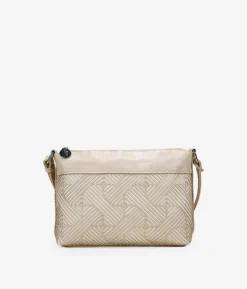 Bosanova Sacs À Bandoulière | Sac bandoulière beige avec fermeture éclair