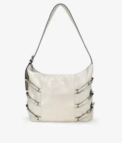 Bosanova Sacs Porté Épaule | Sac bandoulière beige avec boucles