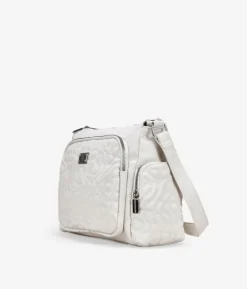 Bosanova Sacs À Bandoulière | Sac bandoulière beige avec poches et fermeture éclair