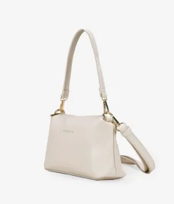 Bosanova Sacs À Bandoulière | Sacs Porté Épaule | Sac bandoulière beige avec fermeture éclair
