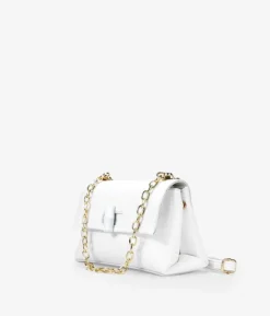 Bosanova Petits Sacs | Sac bandoulière blanc à rabat