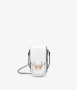 Bosanova Sacs À Bandoulière | Petits Sacs | Sac bandoulière blanc pour téléphone portable avec porte-cartes