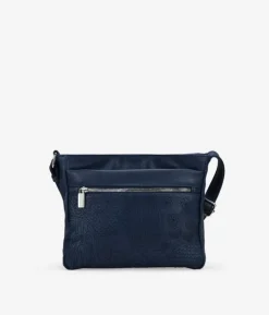 Bosanova Sacs À Bandoulière | Sac bandoulière bleu avec détails brodés