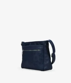 Bosanova Sacs À Bandoulière | Sac bandoulière bleu avec détails brodés