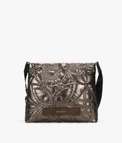 Bosanova Sacs À Bandoulière | Sac bandoulière bronze avec broderie