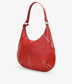 Bosanova Sacs Porté Épaule | Sac bandoulière clouté rouge