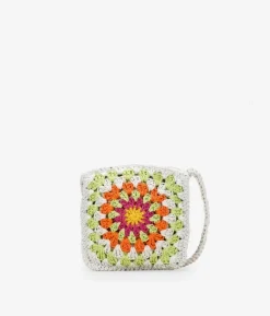 Bosanova Sacs Raphia Et Crochet | Sacs À Bandoulière | Sac bandoulière crochet vert