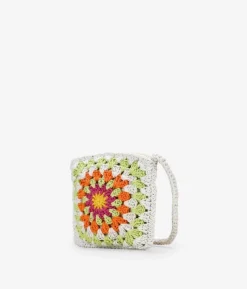 Bosanova Sacs Raphia Et Crochet | Sacs À Bandoulière | Sac bandoulière crochet vert