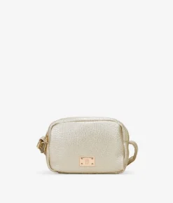 Bosanova Sacs À Bandoulière | Petits Sacs | Sac bandoulière doré avec double fermeture éclair