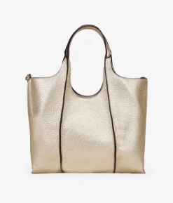Bosanova Sacs Shopper | Sacs Porté Épaule | Sac bandoulière doré avec fermeture aimantée